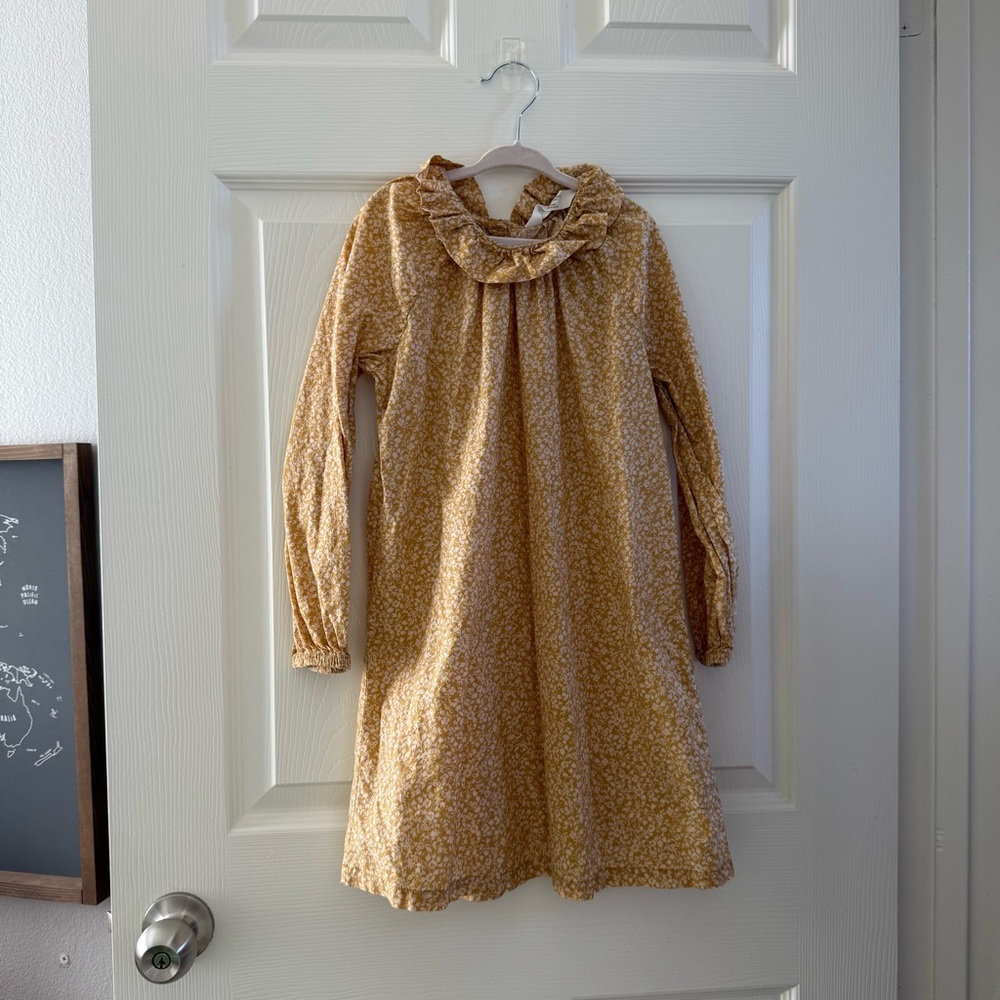 H&M Yellow Floral Kids Dress